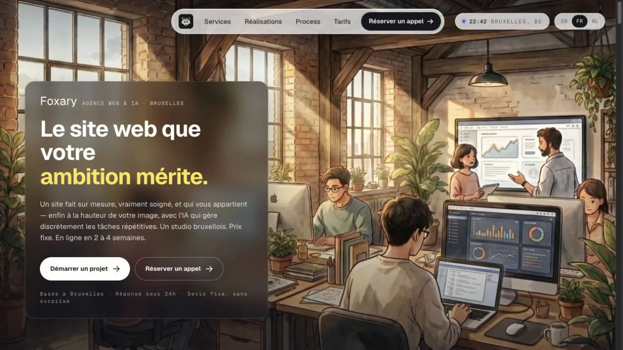 Foxary website